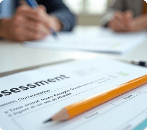 Assessment paperwork